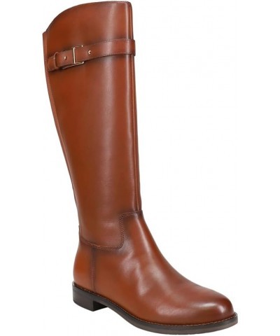 Womens Aubrey Knee High Boot Medium Brown Leather $33.40 Boots