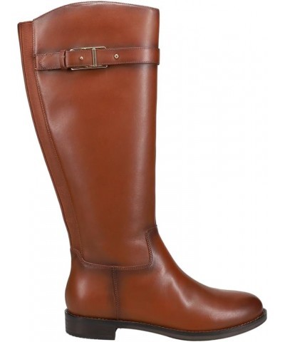 Womens Aubrey Knee High Boot Medium Brown Leather $33.40 Boots