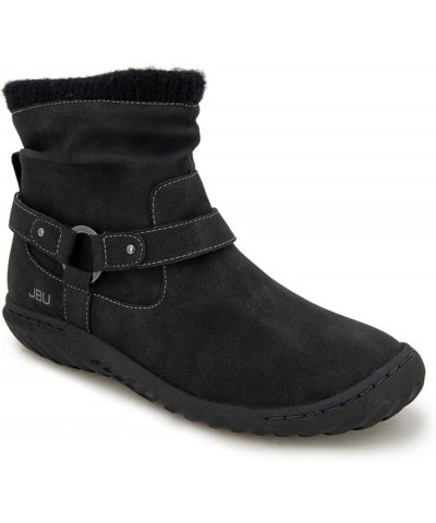 Women's Westwood Water Resistant Motorcycle Boot Black $17.77 Boots