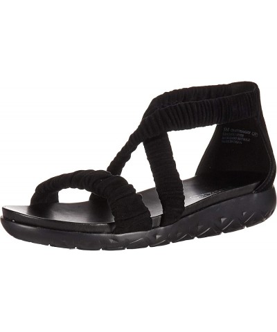 Women's Craftmanship Sandal Black Suede $20.00 Sandals