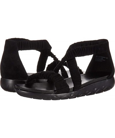 Women's Craftmanship Sandal Black Suede $20.00 Sandals