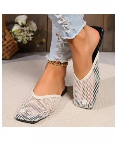 Wedge Sandals for Women Flat Open Toe Ankle Strap Walking Wedgesls Sandals Beach Boho Sandals 2 Band Sandal 61-qrcvgj-b-white...