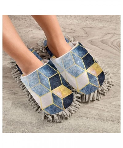 Unisex Fuzzy Slippers, Cozy Floor Dusting Cleaning Mop Shoes for Men Women M-L Multi 13 $12.24 Slippers