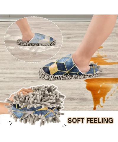 Unisex Fuzzy Slippers, Cozy Floor Dusting Cleaning Mop Shoes for Men Women M-L Multi 13 $12.24 Slippers