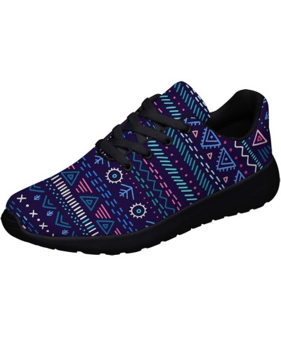 African Shoes for Men Women Running Sneakers Tribal Print Comfort Lightweight Walking Tennis Shoes Ethnic Tribal Black 29 $35...