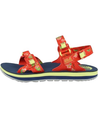 Women's Outfresh Deluxe Sandal W Hiking Tulip Red All Over $33.01 Sandals