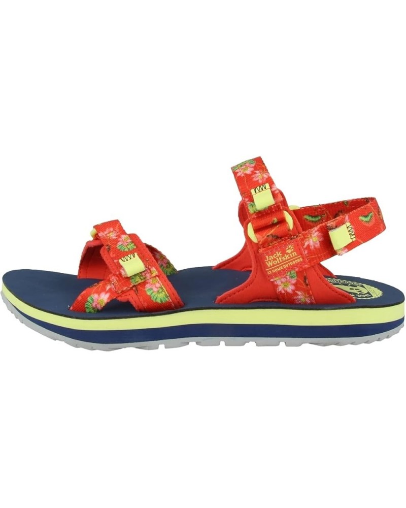 Women's Outfresh Deluxe Sandal W Hiking Tulip Red All Over $33.01 Sandals