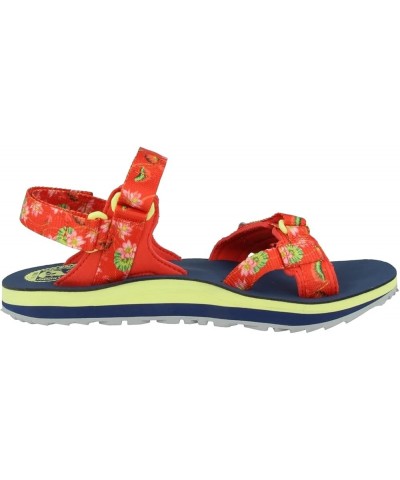 Women's Outfresh Deluxe Sandal W Hiking Tulip Red All Over $33.01 Sandals