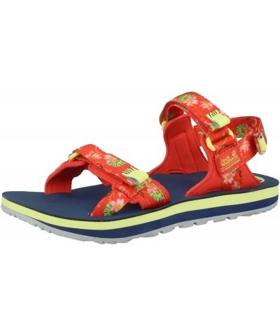 Women's Outfresh Deluxe Sandal W Hiking Tulip Red All Over $33.01 Sandals