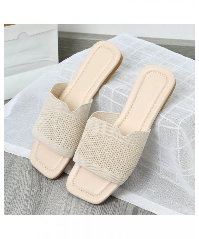 Grandma Slippers for Women Women Slippers Summer New Pattern Mesh Breathable Fashionable Beach Slippers Flat Non Slip Comfort...