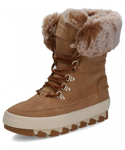 Women's Torrent Winter Lace Up Snow Boot Tan $40.80 Boots