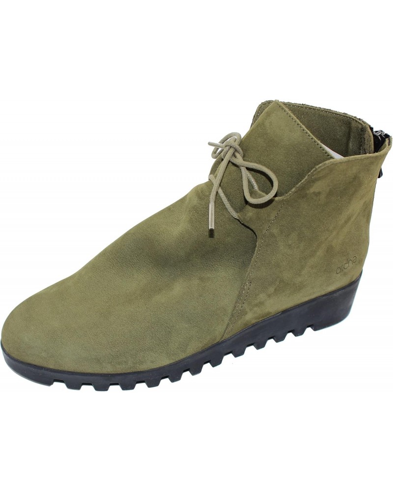 Women's Lombye in Kika Nubuck - Forest Green - size 37 M $89.26 Flats