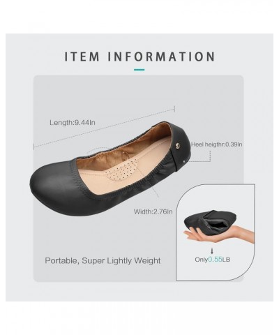 Women's Ballet Flat Dress Shoes for Women, Women Classic Round Toe Slip On Flat Walking Shoes Casual Comfortable Soft Faux PU...