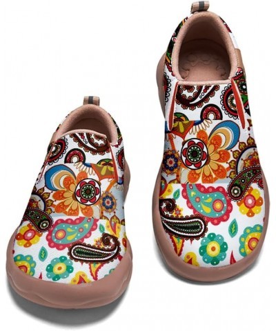 Women's Travel Shoes Slip On Sneakers Casual Cozy Loafers | Printing & Art Painted-2 $37.74 Loafers & Slip-Ons