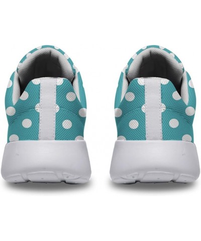 Polka Dot Shoes for Women Men Fashion Breathable Running Shoes Ladies Dots Sneakers Polka Dot White 77 $38.39 Athletic Shoes