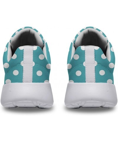 Polka Dot Shoes for Women Men Fashion Breathable Running Shoes Ladies Dots Sneakers Polka Dot White 77 $38.39 Athletic Shoes