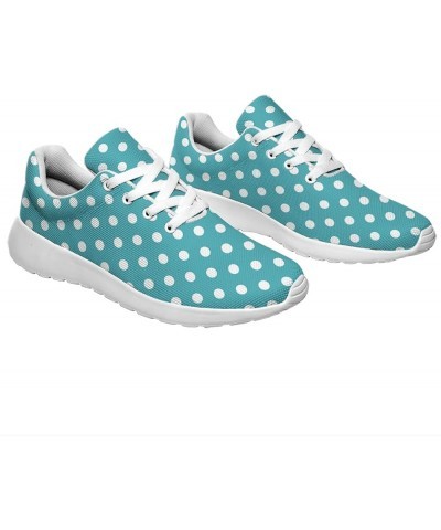 Polka Dot Shoes for Women Men Fashion Breathable Running Shoes Ladies Dots Sneakers Polka Dot White 77 $38.39 Athletic Shoes