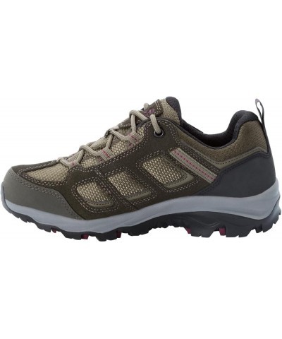 Women's Walking Shoe Khaki Burgundy $42.09 Outdoor Shoes