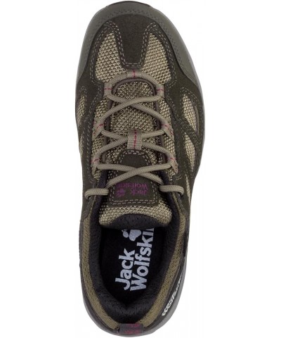 Women's Walking Shoe Khaki Burgundy $42.09 Outdoor Shoes