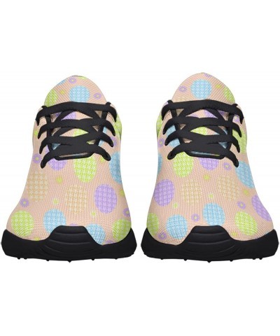 Easter Day Shoes,Colorful Easter Bunny Eggs Print Fashion Running Walking Sneakers Easter Day Black 44 $39.19 Fashion Sneakers