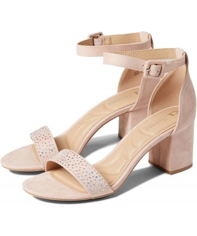 Women's Jolly Star Stones Heeled Sandal Blush $24.29 Sandals