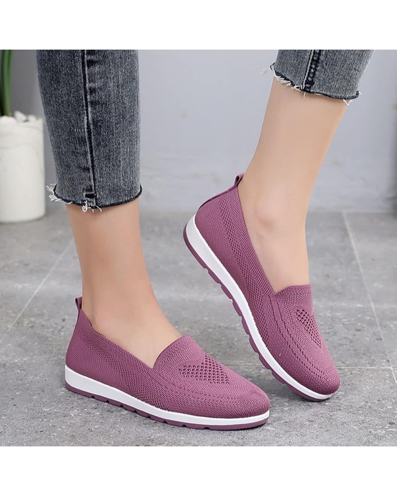 Platform Wedge Fashion Sneakers for Women, Workout Shoes for Women, Loafers Women Shoes Slip on Sneakers Women Summer Mesh Ar...