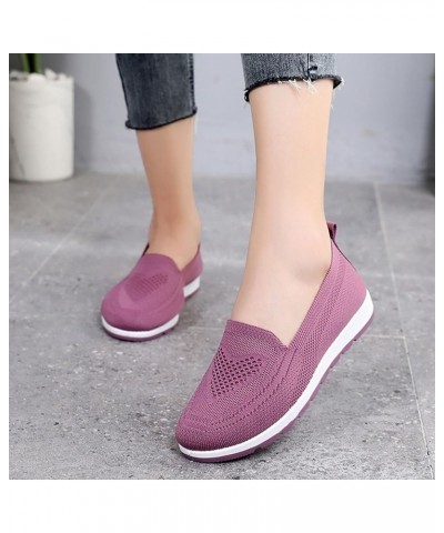 Platform Wedge Fashion Sneakers for Women, Workout Shoes for Women, Loafers Women Shoes Slip on Sneakers Women Summer Mesh Ar...