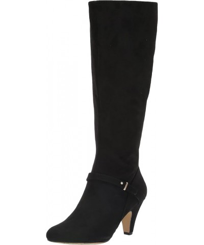 Women's Sasha Tall Boot Fashion Black Super Suede $34.47 Boots