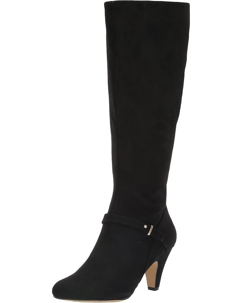 Women's Sasha Tall Boot Fashion Black Super Suede $34.47 Boots