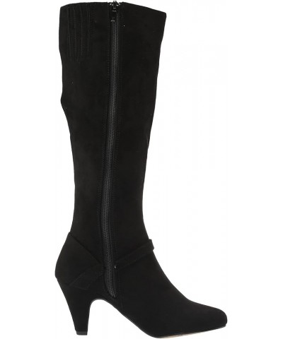 Women's Sasha Tall Boot Fashion Black Super Suede $34.47 Boots