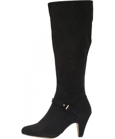 Women's Sasha Tall Boot Fashion Black Super Suede $34.47 Boots