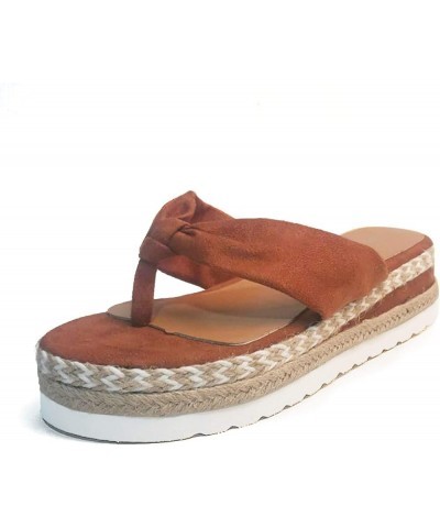 Beige Flip Flops Women Dressy Open Toe Slippers For Womens Sandals Beach Sandals Women Sandals Comfortable Sa K-brown $17.61 ...