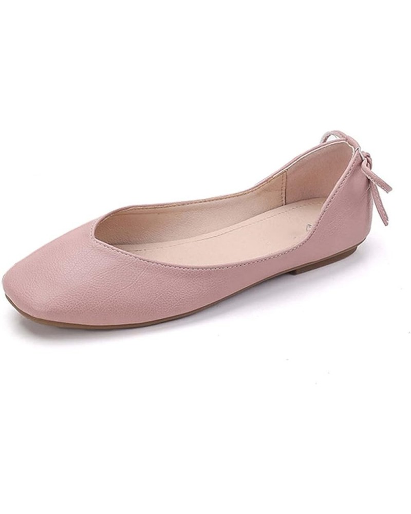 Women Dolly Shoes, Ballerinas Perfect for Any Formal Occasion Great for Dance, Wedding, Yoga, Shopping, Work,Flesh,42 43 Pink...