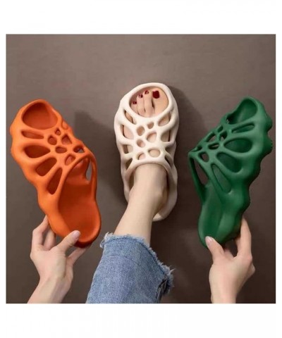 Slippers Summer Fashion Hollow Out Slippers Unisex Beach ​Sandals Water Shoes Bottom Heightening Indoor Couple Slippers Men's...