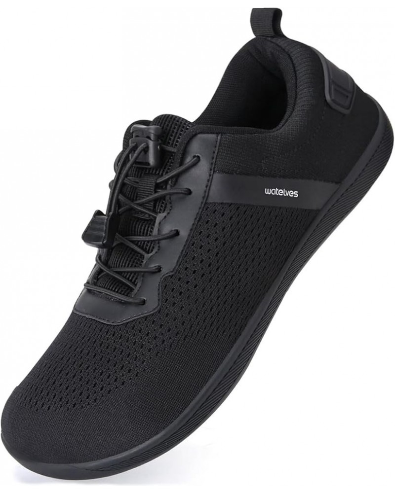 Wide Water Shoes Womens Mens Barefoot Beach Shoes Breathable Mesh Walking Sneakers Zero Drop Minimalist Shoes 147/Black $15.5...