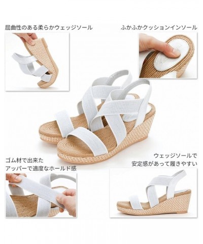 Women's Classic Wedge Sandal Silver (Gunmetallic) $23.41 Sandals