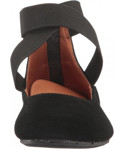 Women's Monica Ballet Flat Black Suede $15.47 Flats