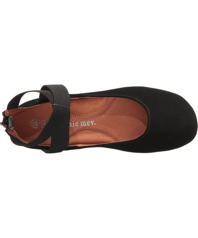 Women's Monica Ballet Flat Black Suede $15.47 Flats