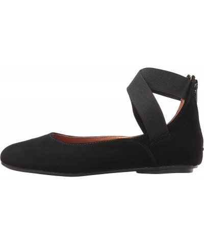 Women's Monica Ballet Flat Black Suede $15.47 Flats