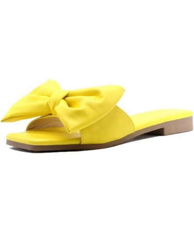 Women's Sandal Wedge Platform Sandals Adjustable Flip Flops Roman Ankle Strappy Zip Up Flats Walking Sandals LS4 Yellow $11.4...