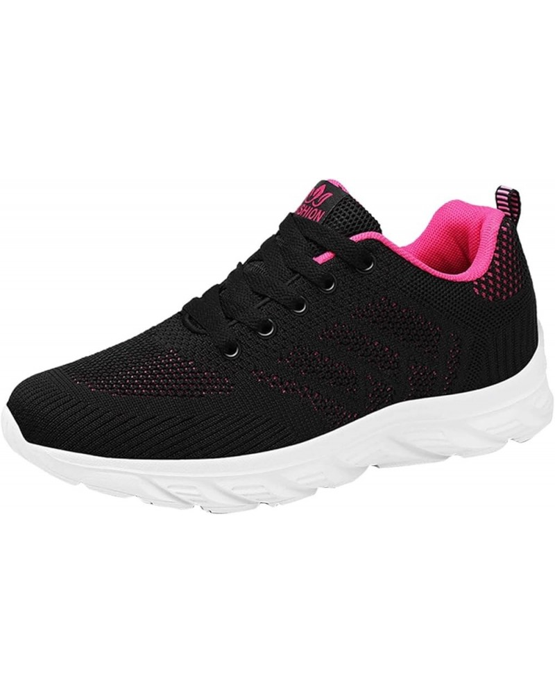 Womens Running Shoes Lightweight Breathable Non Slip Work Shoes for Women Slip on Tennis Shoes Non Slip Gym Workout Walking S...