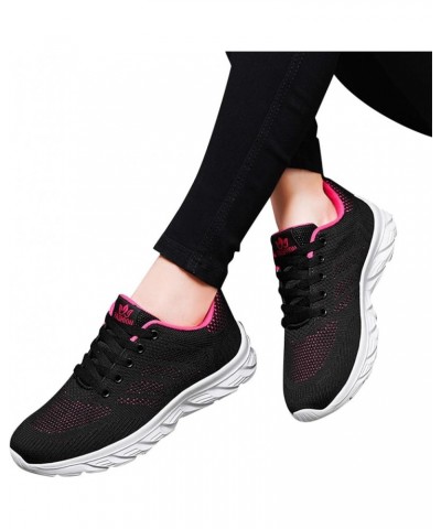 Womens Running Shoes Lightweight Breathable Non Slip Work Shoes for Women Slip on Tennis Shoes Non Slip Gym Workout Walking S...