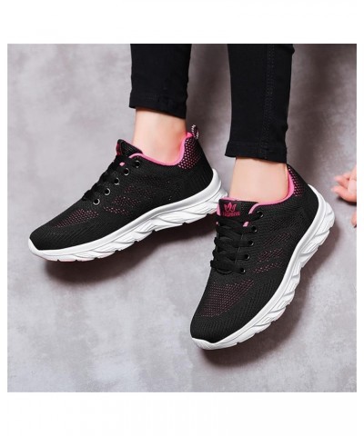 Womens Running Shoes Lightweight Breathable Non Slip Work Shoes for Women Slip on Tennis Shoes Non Slip Gym Workout Walking S...