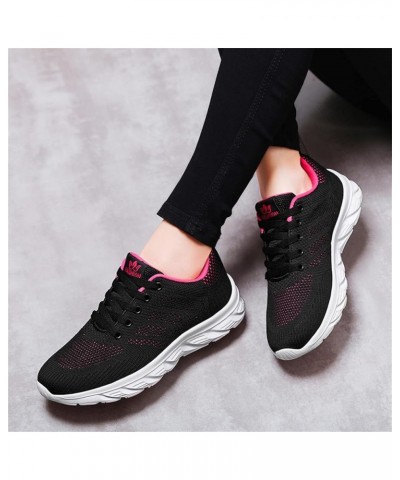 Womens Running Shoes Lightweight Breathable Non Slip Work Shoes for Women Slip on Tennis Shoes Non Slip Gym Workout Walking S...