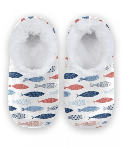 Unisex Fuzzy House Slippers, Warm Fur Lining Shoes, Non-Slip Memory Foam Slippers M-XXL Multi 12 $14.57 Slippers