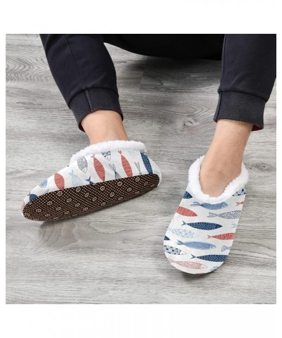 Unisex Fuzzy House Slippers, Warm Fur Lining Shoes, Non-Slip Memory Foam Slippers M-XXL Multi 12 $14.57 Slippers