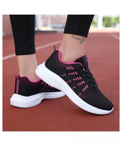 Platform Slip-on Sneakers woman sneakers women sneakers black flats for women dressy comfort women tenni shoe Z 13-hot Pink $...