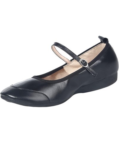 Women's Ballet Flat Shoes, Women Cute Slip-On Ballet Shoes Soft Solid Classic Pointed Toe Flats Black $17.39 Fashion Sneakers