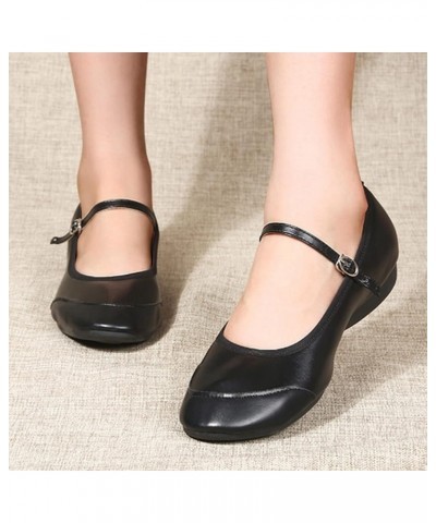 Women's Ballet Flat Shoes, Women Cute Slip-On Ballet Shoes Soft Solid Classic Pointed Toe Flats Black $17.39 Fashion Sneakers