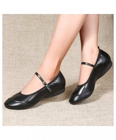 Women's Ballet Flat Shoes, Women Cute Slip-On Ballet Shoes Soft Solid Classic Pointed Toe Flats Black $17.39 Fashion Sneakers